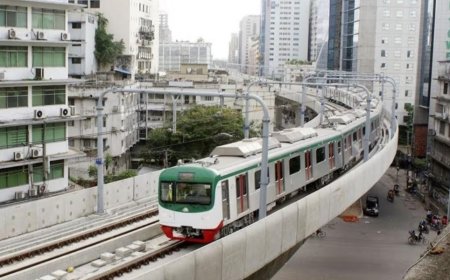 মেট্রোরেলের আগারগাঁও-মতিঝিল অংশের উদ্বোধনের তারিখ ঘোষণা