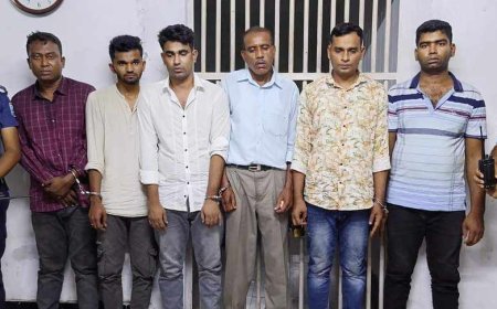 ডিবি পুলিশ পরিচয়ে ডাকাতি, গ্রেপ্তার  ৬