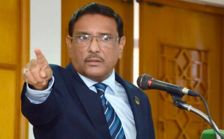 বিজয়ের পতাকা নিয়ে আমরা মিছিল করব : ওবায়দুল কাদের