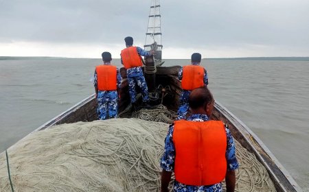 মেঘনায় ৩৫ যাত্রী নিয়ে ট্রলারডুবি