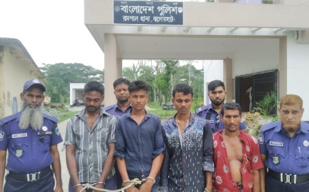 রামপাল তাপবিদ্যুৎ কেন্দ্রের তামার তারসহ আটক ৪