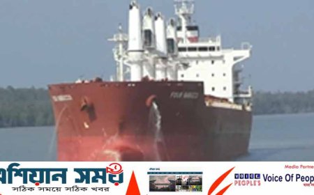 রামপাল তাপ বিদ্যুৎ কেন্দ্রের কয়লা নিয়ে মোংলা বন্দরে ভিড়েছে বানিজ্যিক জাহাজ 'এমভি অ্যাস্পেন'