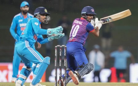 ভারতকে জয়ের জন্য ২৩১ রানের টার্গেট দিল নেপাল