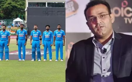 রোহিতদের জার্সিতে ‘ভারত’ লেখার দাবি শেবাগের