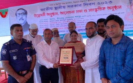 পাথরঘাটার শ্রেষ্ঠ ইউপি চেয়ারম্যান আব্দুর রহমান জুয়েল