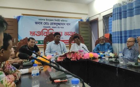 পাথরঘাটা প্রেসক্লাবের সাংবাদিকদের সাথে নবাগত ইউএনওর মতবিনিময়