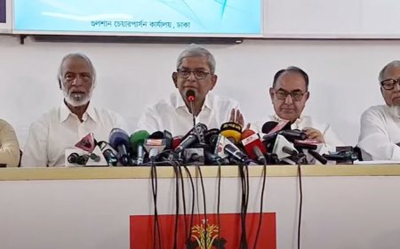 ‘শেখ হাসিনাকে ক্ষমতায় রেখে বিএনপি নির্বাচনে যাবে না’