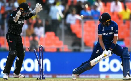 নিউজিল্যান্ডকে ২৮৩ রানের টার্গেট দিল ইংল্যান্ড