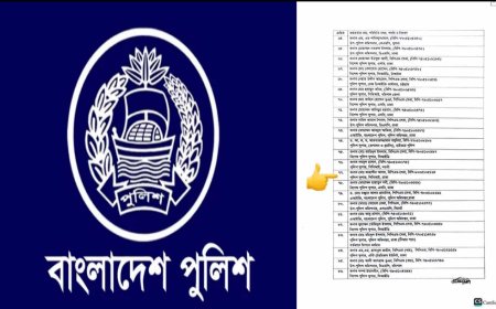 অতিরিক্ত ডিআইজি হলেন ১৫২ পুলিশ কর্মকর্তা