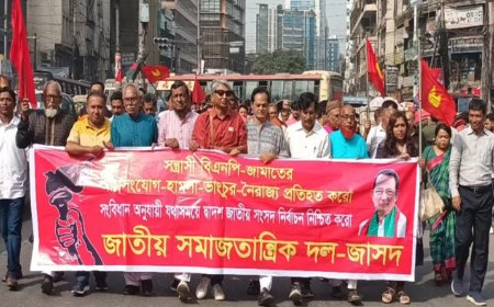 বিএনপি  নিঃশর্তে নির্বাচনে না এলে ভয়াবহ পরিণতি ভোগ করবে  :জাসদ