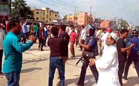 আ.লীগ -বিএনপির সংঘর্ষে পুলিশসহ আহত ৩১