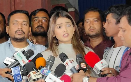 ডিবি কার্যালয়ে যাওয়ার কারণ জানালেন অভিনেত্রী তানজিন তিশা