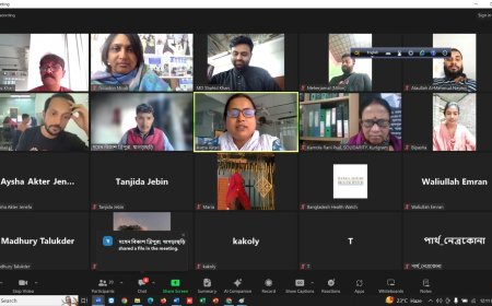 স্বাস্থ্যসেবার মানোন্নয়নে যুবদের ফটোগ্রাফি ও ভিডিওগ্রাফি কর্মশালা