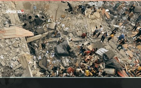 গাজার উত্তর অঞ্চলের জাবালিয়া নগরে বিস্ফোরক লড়াই