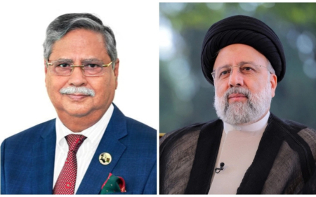 ইরানের প্রেসিডেন্টের মৃত্যুতে রাষ্ট্রপতির শোক