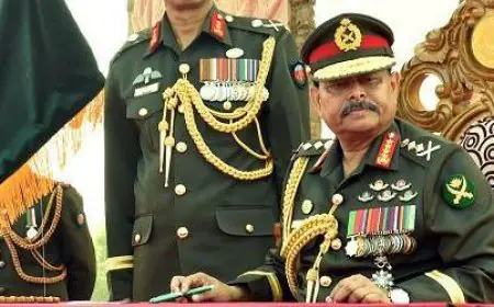 সাবেক সেনাপ্রধান আজিজ আহমেদের ওপর যুক্তরাষ্ট্রের নিষেধাজ্ঞা