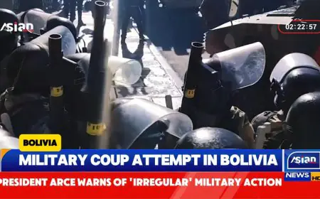বলিভিয়ায় সামরিক অভ্যুত্থান: প্রেসিডেন্সিয়াল প্যালেসে সৈন্যদের হামলা