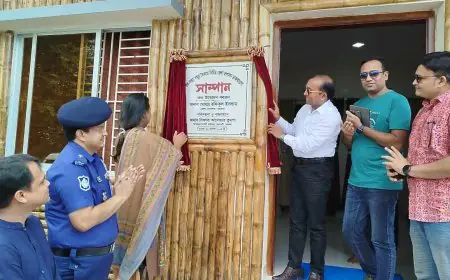 শুভ সন্ধ্যা সমুদ্র সৈকতে সর্বপ্রথম দৃষ্টিনন্দন ডাকবাংলো “সাম্পান” উদ্বোধন
