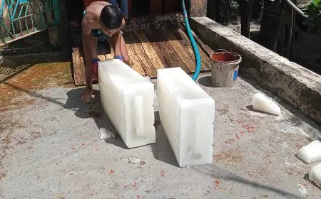 পাথরঘাটায় বরফ মালিকদের সিন্ডিকেট, চড়া দামে বিক্রি হচ্ছে বরফ!