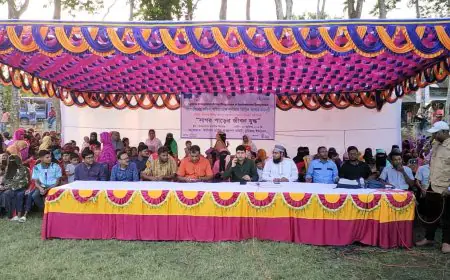 বরগুনায় ঘূর্ণিঝড় পূর্বাভাস ভিত্তিক আগাম সাড়া দান কর্মসূচির মহড়া অনুষ্ঠিত