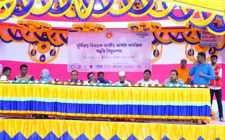 বরগুনায়জাতীয় আগাম কার্যক্রম বিষয়ক সিমুলেশন অনুষ্ঠিত