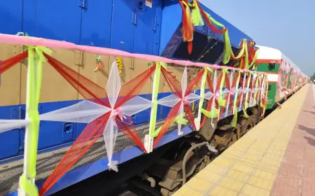 নড়াইলবাসীর স্বপ্নের রেলযাত্রা দার উন্মোচন 