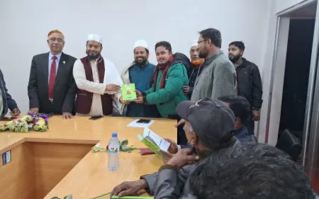 নড়াইল প্রেসক্লাবের নব গঠিত কমিটির সাথে জামায়াতে ইসলামীর মতবিনিময় ও পরিচিতি সভা