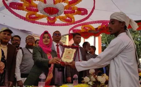 নড়াইলে কৃতি শিক্ষার্থীদের সংবর্ধনা ও আর্থিক অনুদান এবং শীতার্তদের মাঝে কম্বল বিতরন