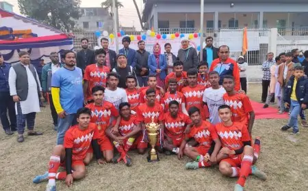 নড়াইলে জাতীয় গোল্ডকাপ ফুটবল টুর্নামেন্ট (বালক বালিকা) অনুর্ধ-১৭ সমাপণী ও পুরস্কার বিতরণ