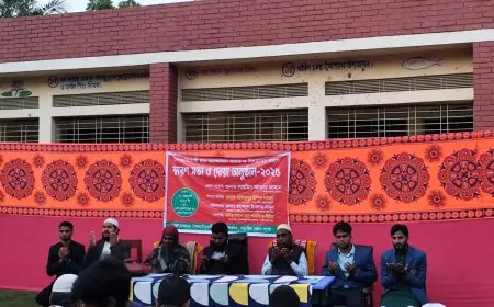 নড়াইলে বৈষম্য বিরোধী ছাত্র আন্দোলনে আহত ও নিহতদের স্মরণে স্মরণসভা ও আলোচনা সভা অনুষ্ঠিত