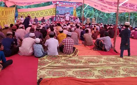 আমজাদ মাস্টার ফাউন্ডেশন এর উদ্যোগে ইফতার মাহফিল অনুষ্ঠিত