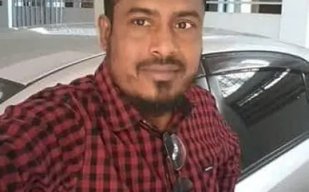 নড়াইল অজ্ঞাতনামা ছুরিকাঘাতে বাস শমিক নিহত