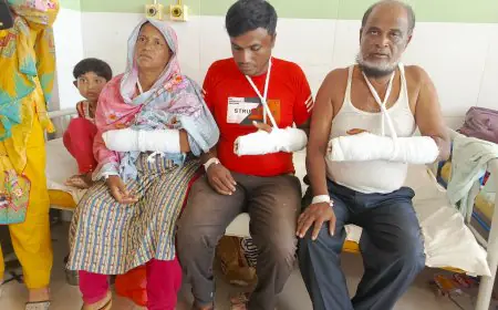 ইউপি সদস্য সহ চারজনকে মারধর