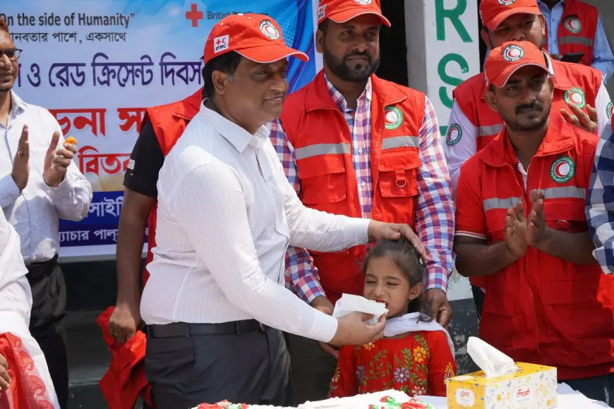 বরগুনায় বর্ণাঢ্য আয়োজনে বিশ্ব রেড ক্রস ও রেড ক্রিসেন্ট দিবস উদযাপন