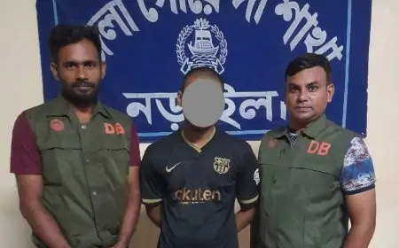 নড়াইলে ডিবি পুলিশের অভিযানে ইয়াবাসহ মাদক ব্যবসায়ী গ্রেপ্তার