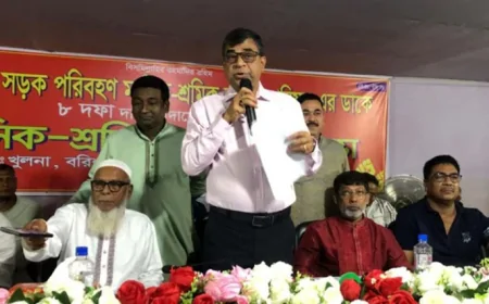 দেশব্যাপী ৭২ ঘণ্টার পরিবহন ধর্মঘটের ডাক, ১২ আগস্ট থেকে বন্ধ থাকবে যান চলাচল