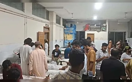 বরিশালে স্বাস্থ্যখাত সংস্কার আন্দোলনকারী দুই গ্রুপের সংঘর্ষ, আহত ১০