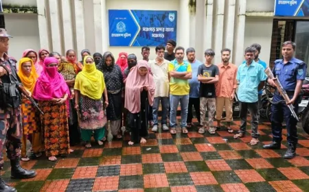 ভারত সীমান্তে ২৩ বাংলাদেশিকে পুশইন করলো বিএসএফ