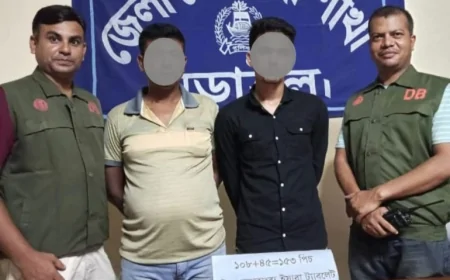 নড়াইলে ইয়াবাসহ দুই মাদক কারবারি গ্রেফতার।