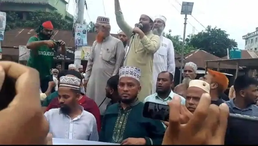 ৫ আগস্ট উপলক্ষে লোহাগড়ায় জামায়াতের বিশাল সমাবেশ ও মিছিল
