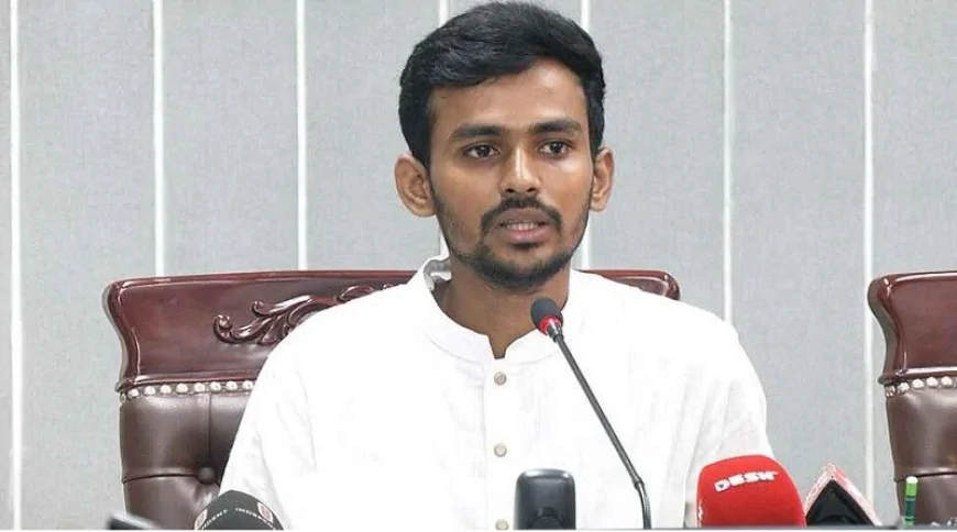 চাঁদাবাজিতে আমার কোনো সংশ্লিষ্টতা নেই: আসিফ মাহমুদ