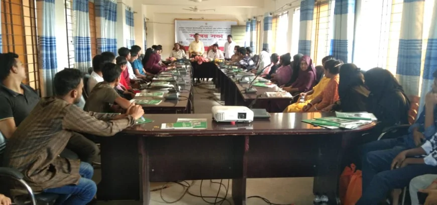 বরগুনার পাথরঘাটায় লজিক প্রকল্পের যুব সমন্বয় সভা অনুষ্ঠিত