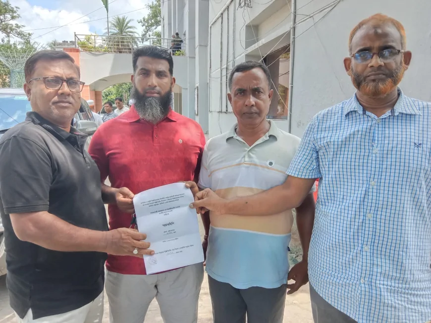 নড়াইলে ডিপ্লোমা ইঞ্জিনিয়ারদের ৭ দফা দাবি, জেলা প্রশাসককে স্মারকলিপি প্রদান