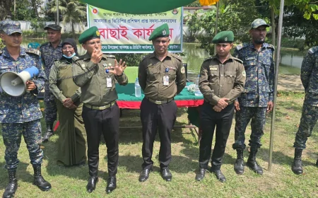 নড়াইলে শারদীয় দুর্গাপূজায় আইন-শৃঙ্খলা রক্ষায়  ২৩৭ মন্ডবে আনসার সদস্য থাকবে ১৫১২