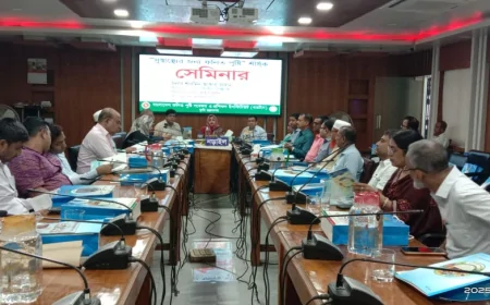 নড়াইলে ‘সুস্বাস্থ্যের জন্য ফলিত পুষ্টি’ শীর্ষক সেমিনার অনুষ্ঠিত