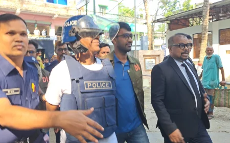 সাবেক এমপি বি.এম. কবিরুল হক (মুক্তি) কে জেলহাজতে প্রেরণ