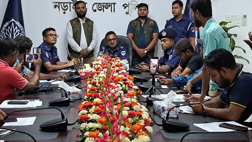 নড়াইলে কিশোর ইজিভ্যান চালক আলিপ হত্যার রহস্য উদঘাটন: দুই ঘাতক গ্রেফতার