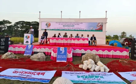 পরিবেশ বিধ্বংসী কার্যক্রমের প্রতিবাদ না করলে দেশ পরনির্ভরশীল হয়ে পরবে