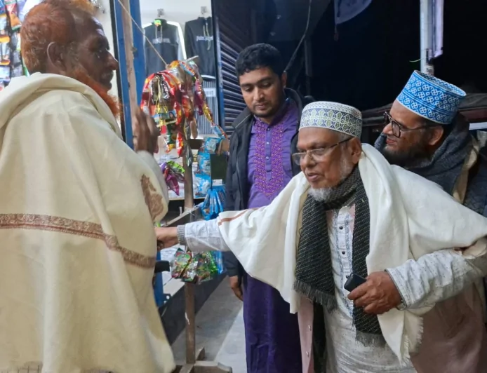 বরগুনায় জামায়াত প্রার্থী ডা. সুলতান আহমদ গণসংযোগ