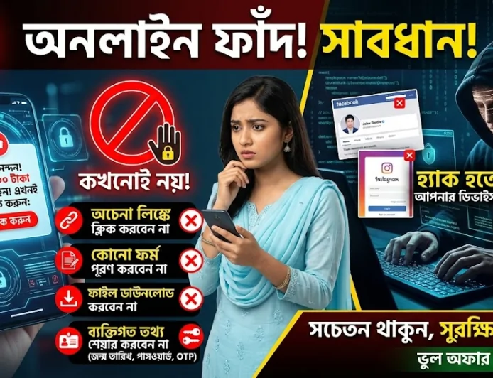 মাত্র ৩ মিনিট! অনলাইন হ্যাকিং ও ফিশিং এর শিকার হওয়া থেকে নিরাপদ থাকুন।